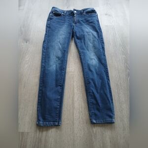 Tahari Slim Fit Blue Jeans
